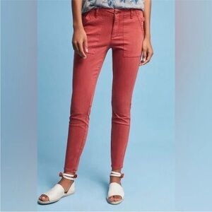 Anthropologie Hei Hei skinny slim utility pants 25 xxs